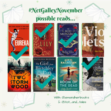NetGalley November Reading List Update 5